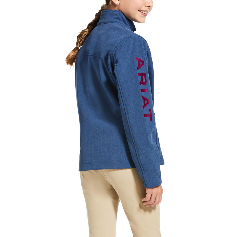 Ariat New Team - Softshell Jas Blauw Kinderen - 10334-042